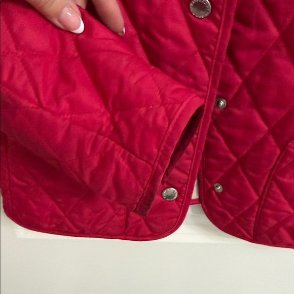 Quilted Red Kids Jacket - Picture 4 of 5